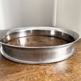 Kartell Gino Colombini white plastic umbrella stand from the 70s