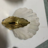 Murano Glass Shell Shaped Sconces Set of 2