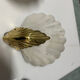 Murano Glass Shell Shaped Sconces Set of 2