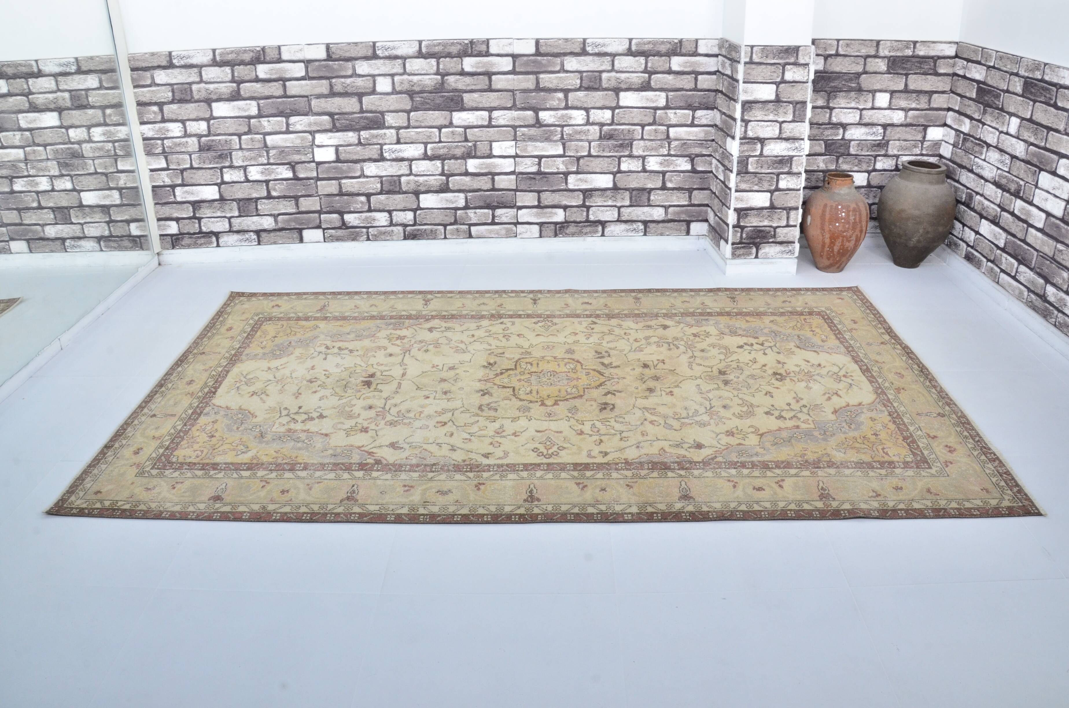 Oushak Wool Anatolian Carpet sku 3200