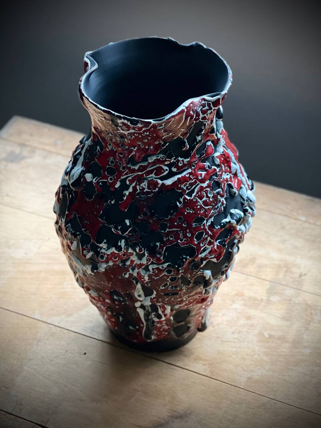 Fat lava vase / fat lava West Germany