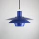 Suspension bleue par Jeka Metaltryk - Modèle Viola type 3013P