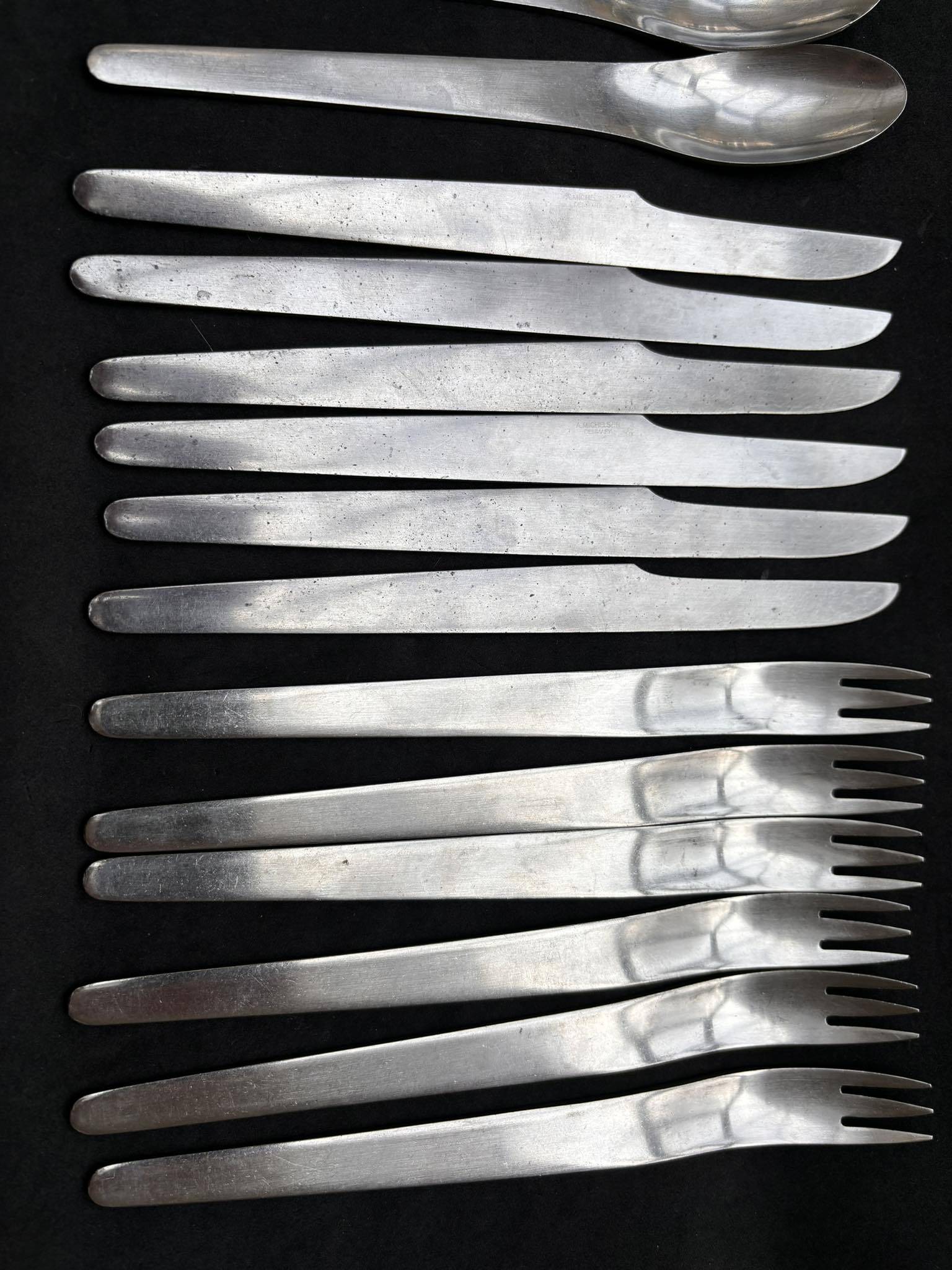 Set of 30 cutlery by Arne Jacobsen for Michelsen