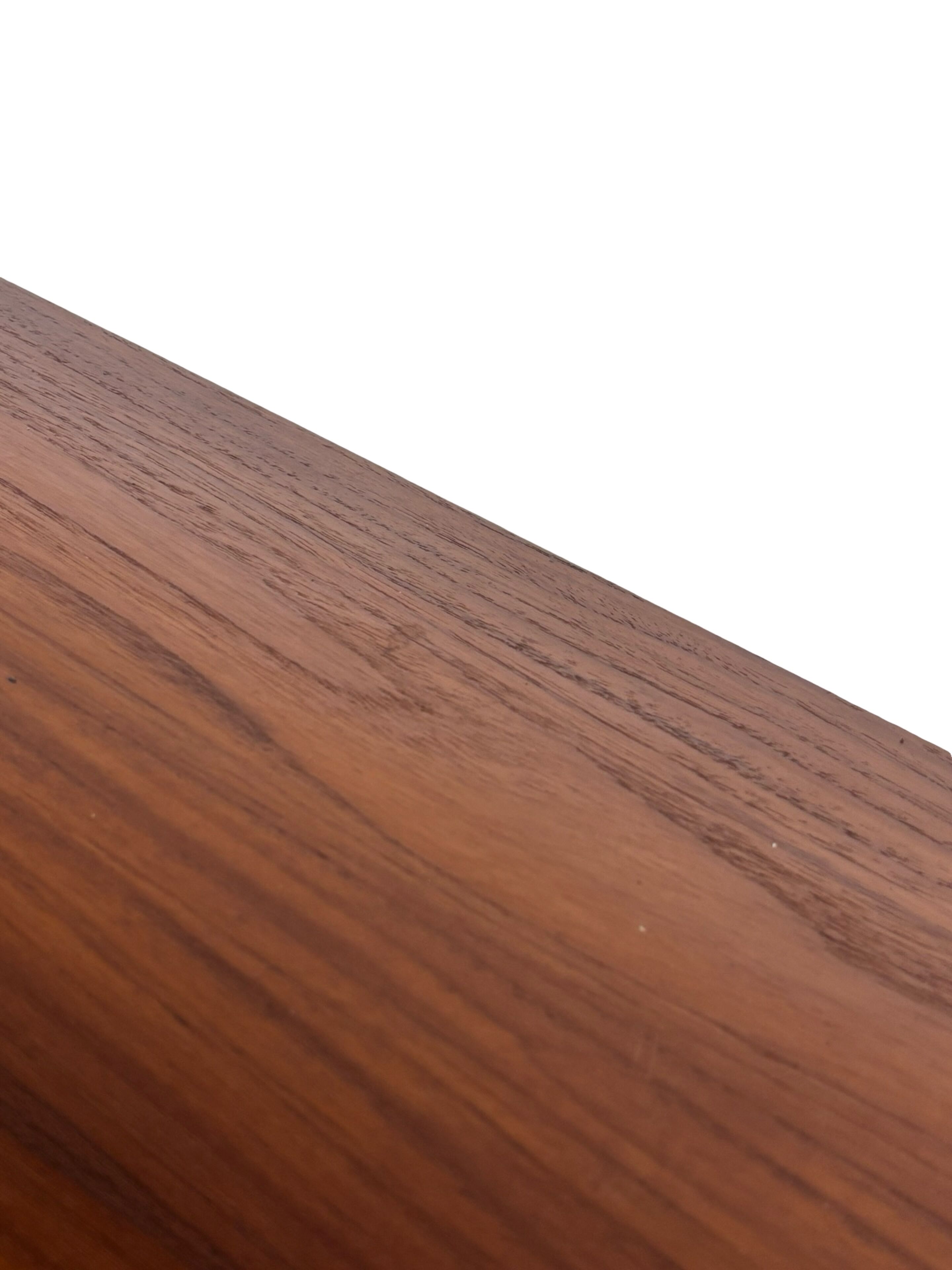 Vintage coffee table teak veneer 1960s design