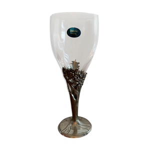 Lot de 6 verres en cristal