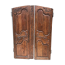 2 portes anciennes en bois massif