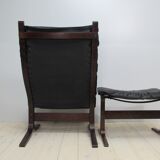 Siesta chair and footstool by Ingmar Relling for Westnova Norway - 1965