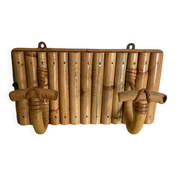 Porte manteau rotin sognot