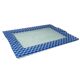 1970s Astonishing Italian tray by Albatros in Murano glass.