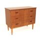Scandinavian teak chest of drawers, Sweden, 1960