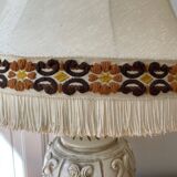 Large shabby chic lamp