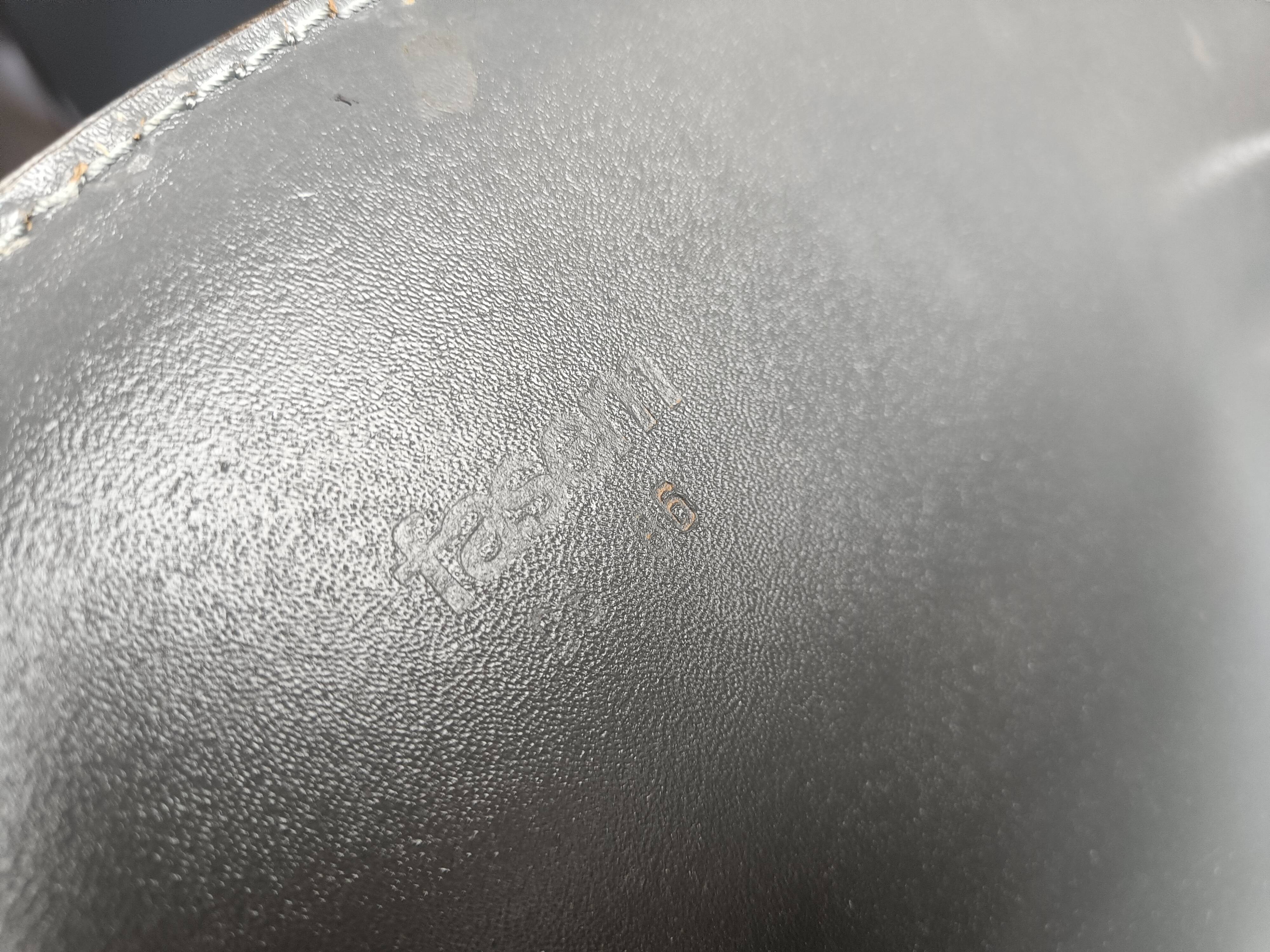 Vintage dining chairs by Giancarlo Vegni for Fasem, set of 8, 1980s