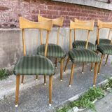 Set of 6 vintage design chairs from the 60s