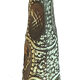 Vase vallauris noir et doré