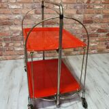 Foldable bar on wheels, Germany, 1970s Bremshey Dinett