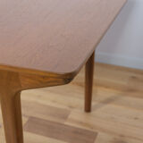 Table à manger extensible en teck de McIntosh, années 1960