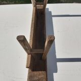 Former carved wood bench Orient/Asia