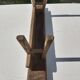 Former carved wood bench Orient/Asia