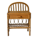 Rattan bedside