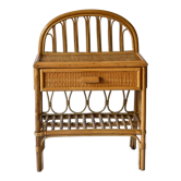 Rattan bedside