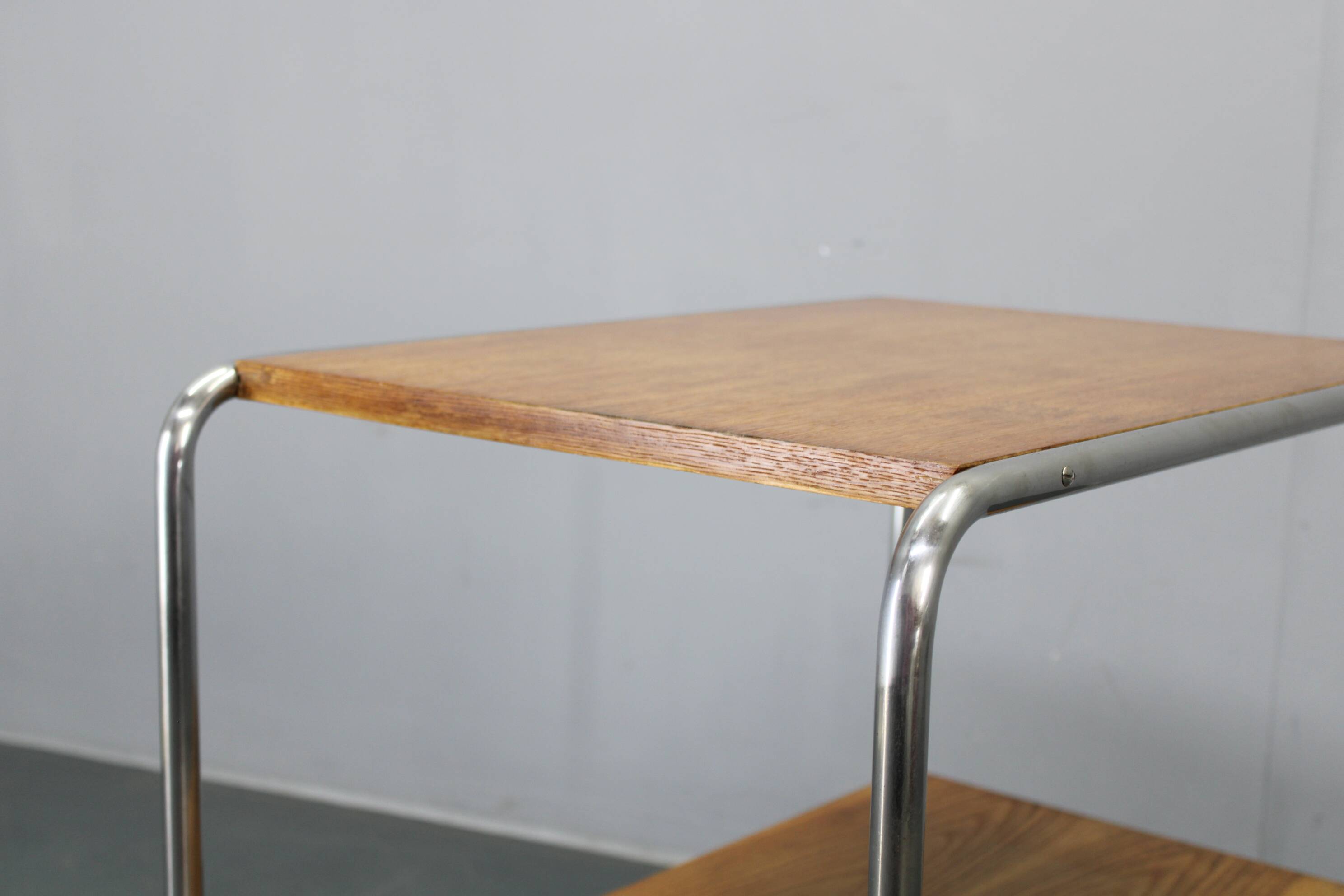 Bauhaus side table by Marcel Breuer, Czechoslovakia, 1930s