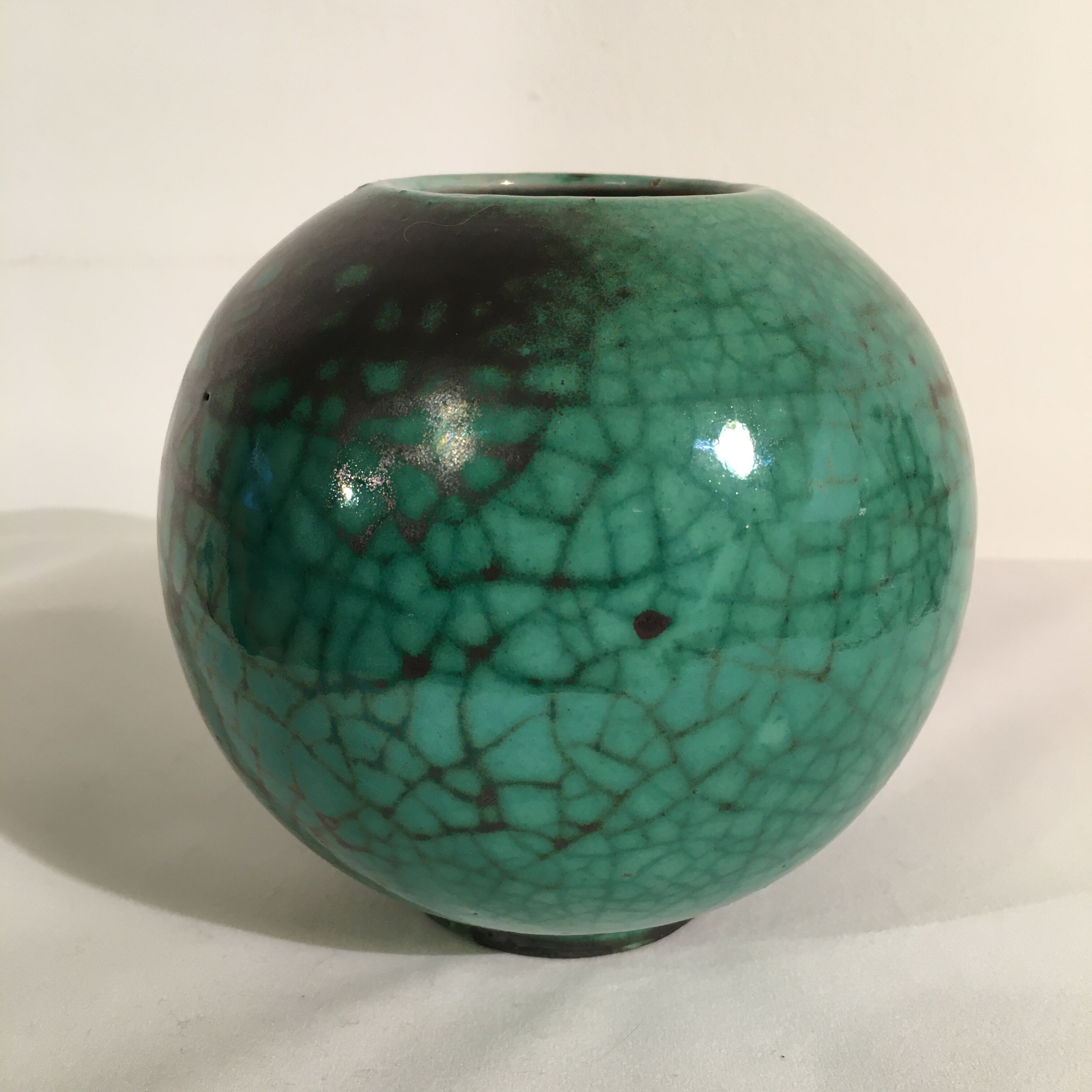 Vase boule primavera cab art déco