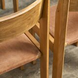 6 dining chairs by Luigi Gorgoni for Roche Bobois