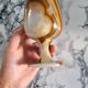 Onyx wine glass