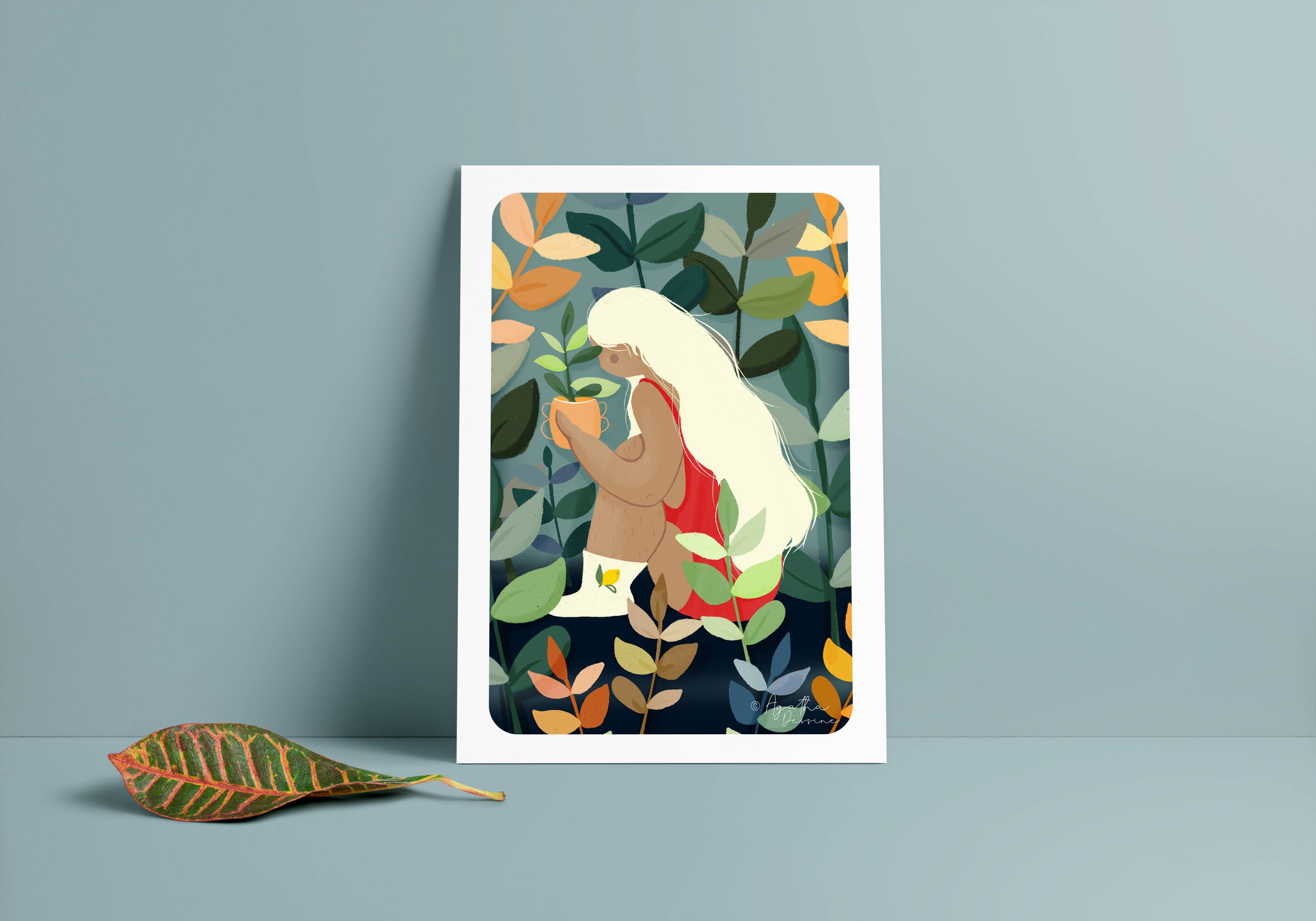 Illustration "Young Shoots" A4