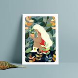 Illustration "Young Shoots" A4