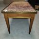 Pink marble table