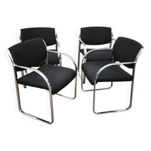 suite de 4 fauteuils