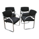 Suite de 4 fauteuils vintage Strafor