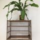 Old wooden bird cage