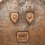 African lunar baoule mask or klé klé (ivory coast)