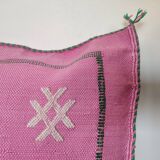 Berber cushion sabra rose bohemian pattern