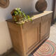 Chic rustic wooden buffet