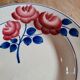 Lot 2 Art Deco plates ▪︎ Hippolyte Boulenger ▪︎ Red Rose
