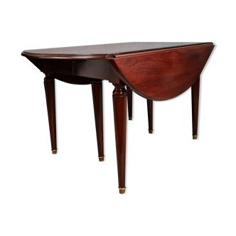 Table 6 legs directoire with mahogany extensions (nineteenth century)