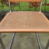 Lot of 4 Chairs Model Cesca designed by Marcel Breuer