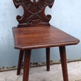 Chaise alsacienne ancienne