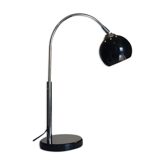 Lampe boule noire