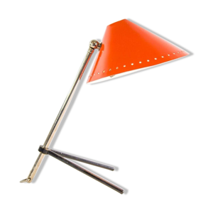 lampe pinocchio rouge Hala Zeist années 50