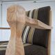 1970s, Danish armchair, furniture wool, solid oak wood.