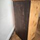 Antique pine and hammered glass confiturier - Renovated