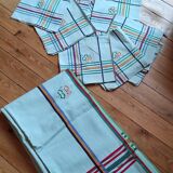 Tablecloth and 12 napkins