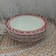 6 old Digoin and Sarreguemines dinner plates