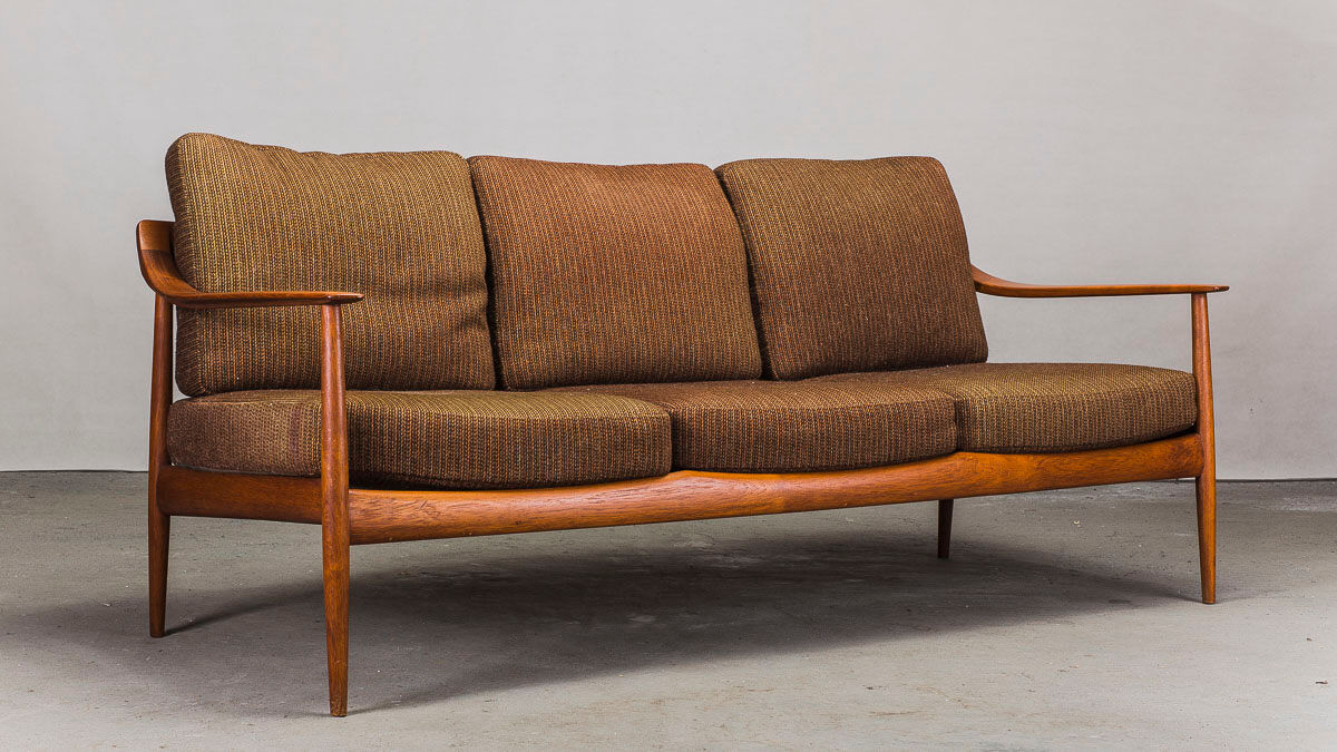Danish teak living room set by Walter Knoll, 1960s