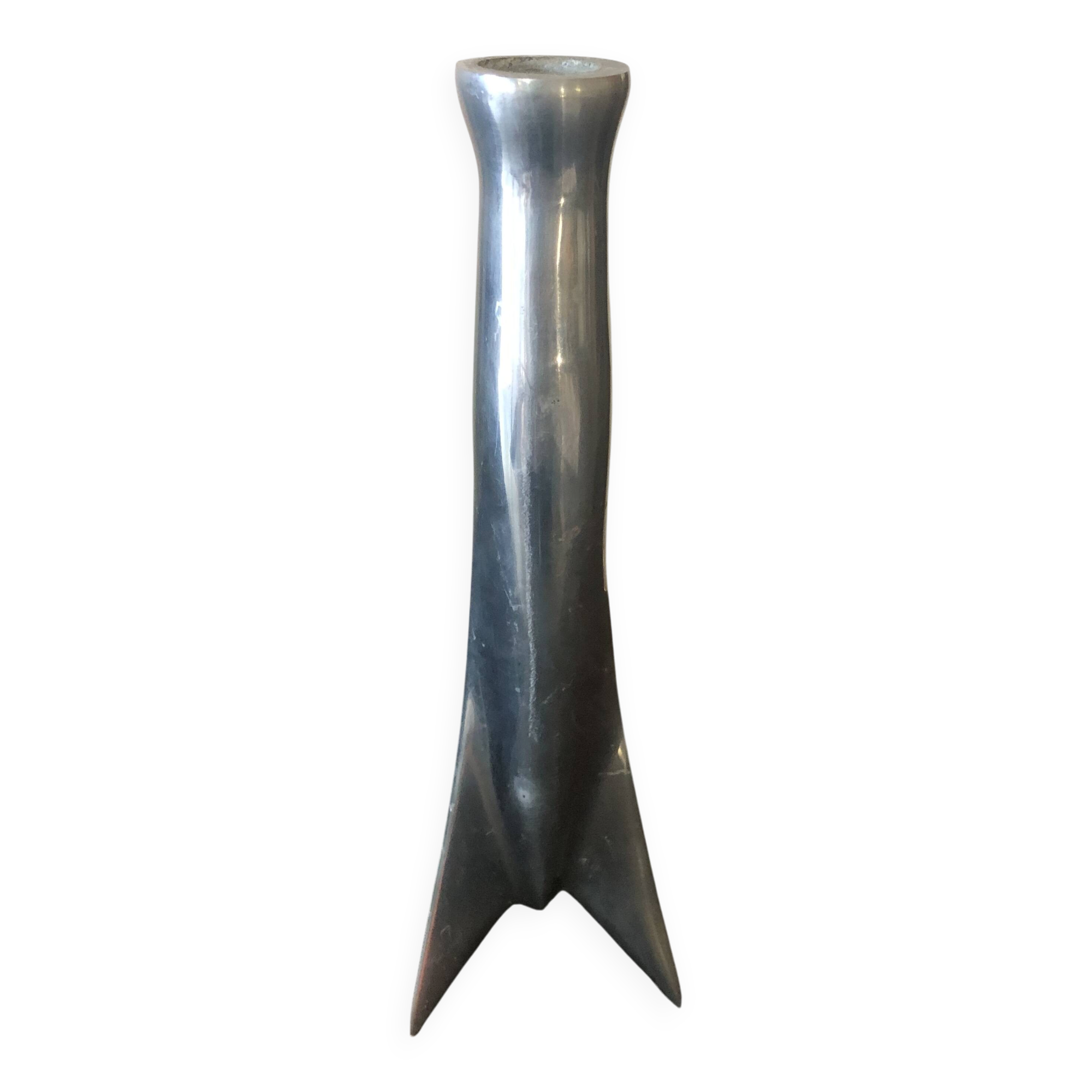 Aluminium cast iron candlestick
