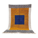 Large handmade traditional Berber rug in pure wool, size 3/4 m.